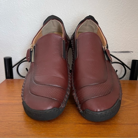 100% Caoutchouc Men's Leather Loafers Driving Shoes size 45EU 11US - Picture 2 of 7
